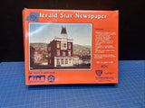 Vintage IHC HO Scale #806 Herald Star Newspaper Building Kit NEW Model