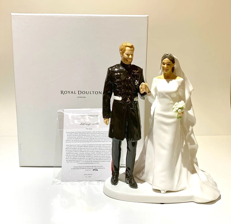 Royal Doulton Royal Wedding Day Harry and Meghan HN 5929 New Limited Edition Model
