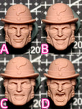 Unpainted 1/12 1/6 1/18 Comics Edward Nygma Head Sculpt Model Carved Model