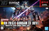 Bandai Spirits HG 1/144 RX-78(G)E Gundam EX #255 Requiem for Vengeance Model Kit Model