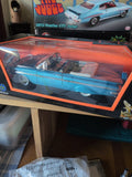 Road Signature 1959 Chevrolet Impala Convertible 1:18 Scale Diecast Model Blue Model