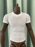 1/6 Scale Sodier Clothes Accessories V-neck T-shirt Model for 12