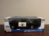 1962 Chevrolet Bel-Air Maisto 1:18 Special Edition Model Car Highway Patrol ~NEW Model