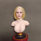 1/6 Classic Beauty Head Carving Sculpt Model Fit 12'' Figure Model