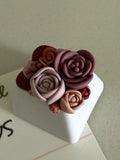 Macher Artisan Keycap Badger Buds Floral Clay Limited Edition #12/12 Auth Card Model
