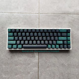 Dark Green PBT Doubleshot Keycaps Set 117keysfor Cherry MX Mechancial Keyboards Model