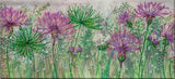 Bead embroidery kit Cornflowers needlework kit Art canvas beadwork pattern Model