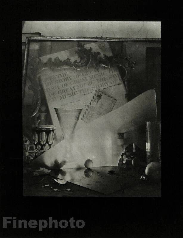 1968/78 Vintage JOSEF SUDEK Haunting Still Life Remembrance Photo Art 12x16 Model