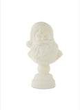 Holiday time  Christmas Santa Claus Head Figurine For Tabletop Decor Model