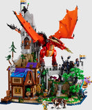 NEW Dungeons & Dragons Red Dragon??s Tale 21348 PCS 3745 Building Blocks Set Gift Model