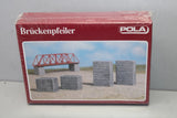 Pola 639 Building Kit Bridge Pier Spacing H0 Scale 1:87 Sealed Model