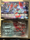 Bandai RGM-79 GM Shoulder Cannon/Missile Pod 1/144 Scale Model Kit Unassembled Model