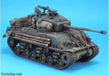 1/35 Resin Assembly Model Kit US Furious Sherman Tank Modification Parts Model Model