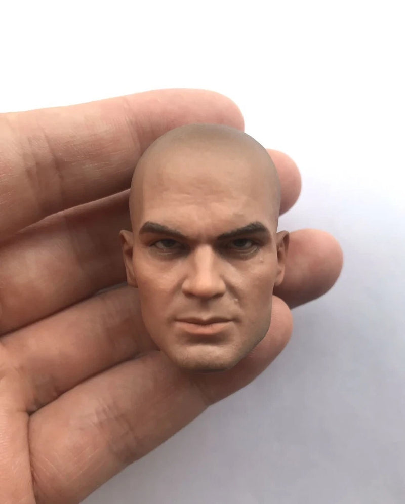 1/6 Agent Killer 47 Head Carving Sculpt Model Fit 12'' Figure Model