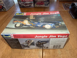 1993 Revell Jungle Jim Vega Funny Car Model Kit 1:25 Scale 7356 Sealed Inside Model