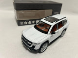 TOYOTA LAND CRUISER GT Model car Black 1:24 SUV Model