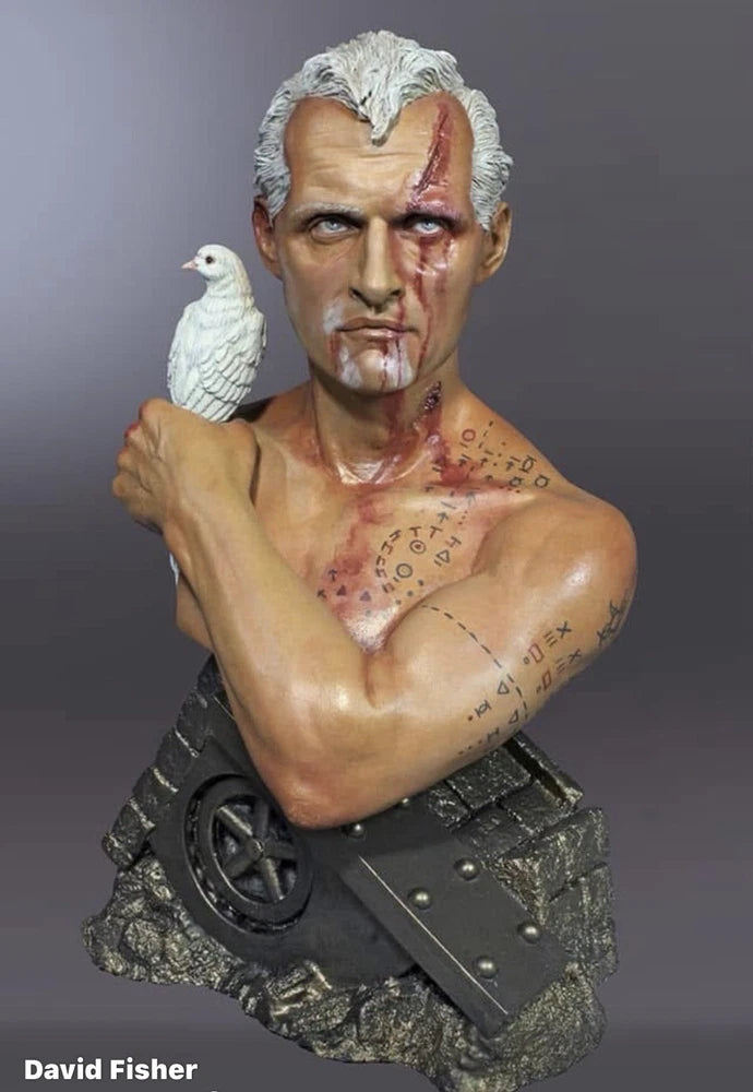 Blade Runner Roy Batty 1/4  Scale Resin Model Kit Bust Jeff Yagher Rutger Hauer Model