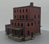 N Scale Harborline Brick Depot 1:160 Industrial Building Model