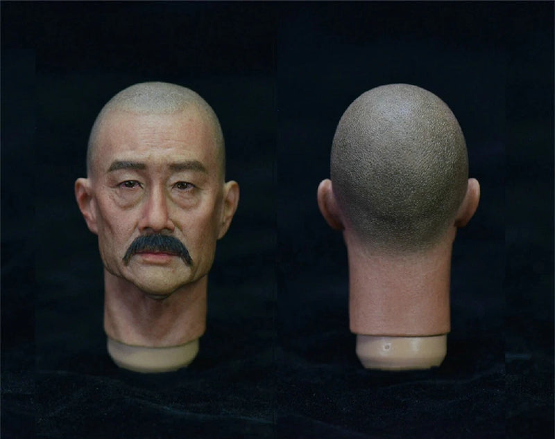 MW002 1/6 Republic of China Beiyang Army Leader Head Carved Model Toys Model