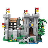 MOC Micro Kits Castle Version Building Toy for Collection 1102 Pieces Model