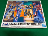 A-Class Heavy Metal Set 1/144 Bandai Plastic Model Collection Japan Limited Model