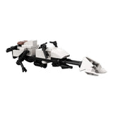 YOUFOY?White Speeder Bike Model 61 Pieces Building Kit Set for Collection Model