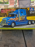 Italeri #717 Western Star 596455 1/25th scale. Opened box. Nice truck kit Model