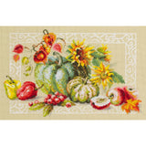 Magic Needle Zweigart Edition counted cross stitch kit "Autumn Gifts", 30x20cm, Model