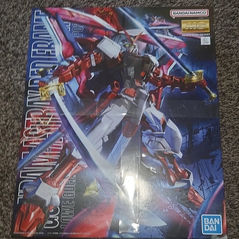 Bandai MG 1/100 Gundam Astray Red Frame Poseable Model Kit Gundam SEED Model