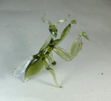 Hand blown glass animal insect Mantis murano style figurine ornament 4.2x4.2" Model