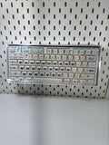 KEYTOK Back to Venus Mars Custom Keycap Set White Blue Beige QWERTY Layout Model