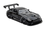 2023 Mercedes AMG GT3 1/24 Scale Diecast Model by Motormax - BLACK Model