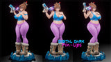 18+ Sexy Mei  Pinup Figure NSFW Fanart Unpainted Unassembled Model