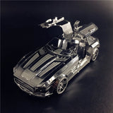 3D Metal Model Kit Sports Car Assembly Model DIY 3D Laser Cut Puzzle Toys Adult Model