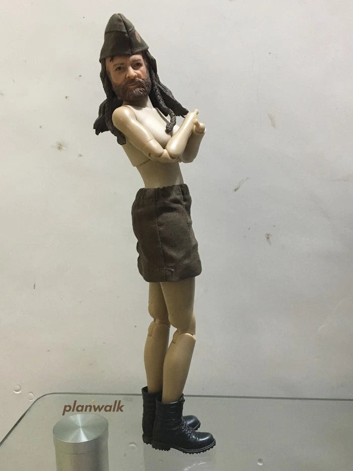 1Set Female Soldier 12" Action Figure Hat Short Skirt Model 1/6 Scale Model