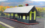 Laser-Art Structures HO Backwoods Junction Station Building Kit #660 NEW S5 Model