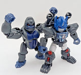 COMBO Blokees Transformers Defender 6 Beast Wars Optimus Primal & Beast Mode Model