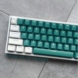 Double Shot PBT Keycaps Set OEM Profile For 61/87/104 MX Mechanical Keyboards Model