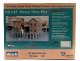 IHC 5501 HO Scale 60' x 43' Heavy Duty Pier Building Kit Model