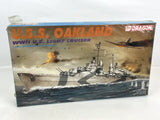 Dragon 7021 U.S.S. Oakland WWII U.S. Light Cruiser 1/700 Scale Sealed Model Kit Model