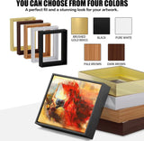Picture Photo Frame 1.25 " Canvas Floating Frame Premium Gallery Wood Frame Model