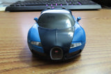 Bugatti Veyron QUICK BUILD Blue 16.4 Plastic Model Assembled Model