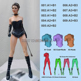 MRS. EMMA PEEL 1/8 1/6 3D Print Model Kit Unpainted Unassembled 9 Version Model