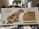 UGears 3D Wooden Puzzle Hurdy-Gurdy Musical Instrument Mechanical Model UNOPENED Model