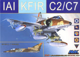 AMK 86002 1/72 Scale IAI Kfir C2/C7 Fighter Plastic Model Assembly Kit Model