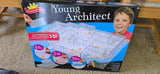 Scientific Explorer Young Architect 3-D Building Kit w/ Templates Acrylic 8+ NIB Model