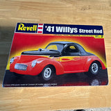 Revell 1:25 '41 Willys Street Rod Car Kit Skill 2 Easy MPN 85-2371 Model
