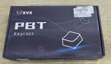 XVX Black Keycaps, Double Shot PBT Keycap Set, 141 Keys Model