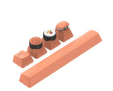 Sushi Keyboard Keycap Set ESC Arrow Keys Spacebar Flexible PVC ABS Computer Deco Model