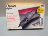 Vintage 1987 Testors F-19 Stealth Fighter Model Kit, 1/72 Scale, Contents Sealed Model
